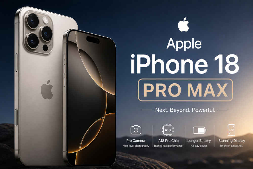 Apple iPhone 18 Pro Max: Features, Price, and Specs