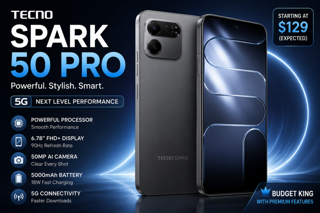 Tecno Spark 50 Pro: Full Guide, Specs, Price, and Review