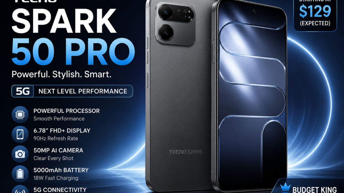 Tecno Spark 50 Pro: Full Guide, Specs, Price, and Review